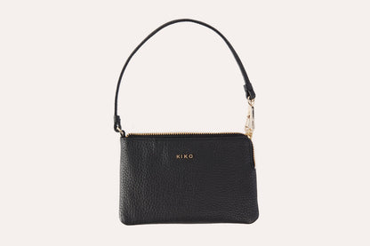 Small Pebbled Leather Wristlet