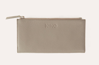 Pebbled Leather Zip Wallet