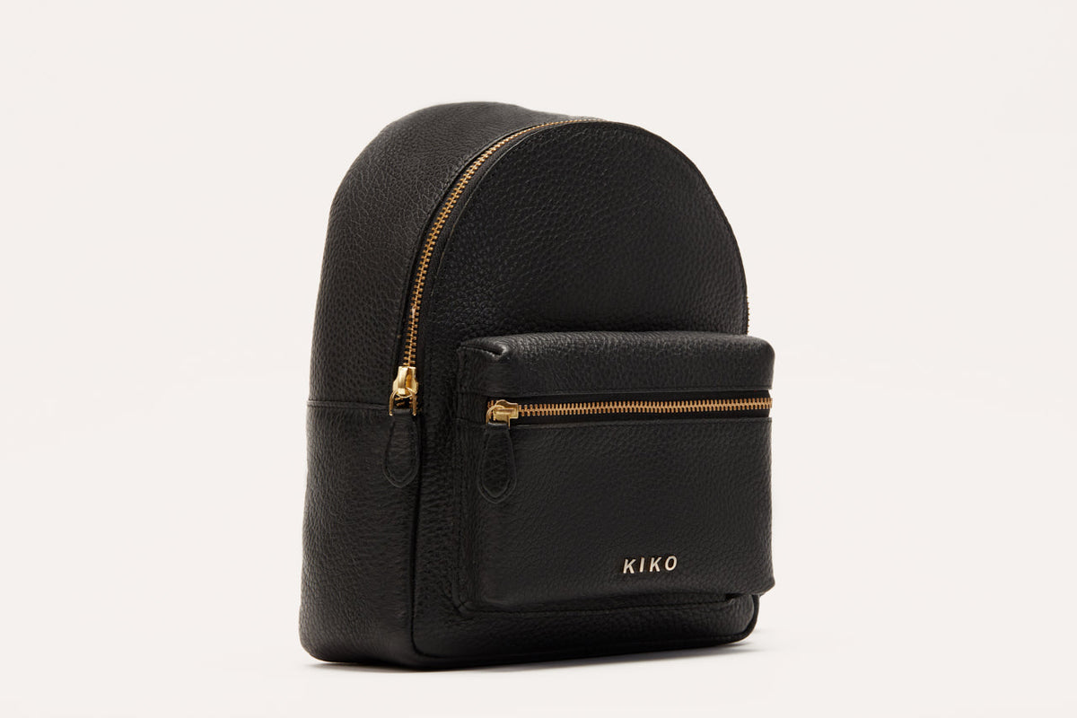 Pebbled Leather Mini Backpack