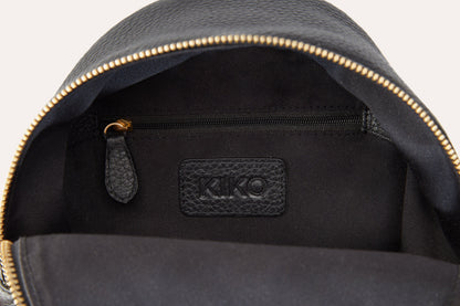Pebbled Leather Mini Backpack