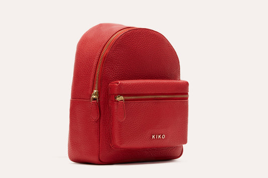 Pebbled Leather Mini Backpack