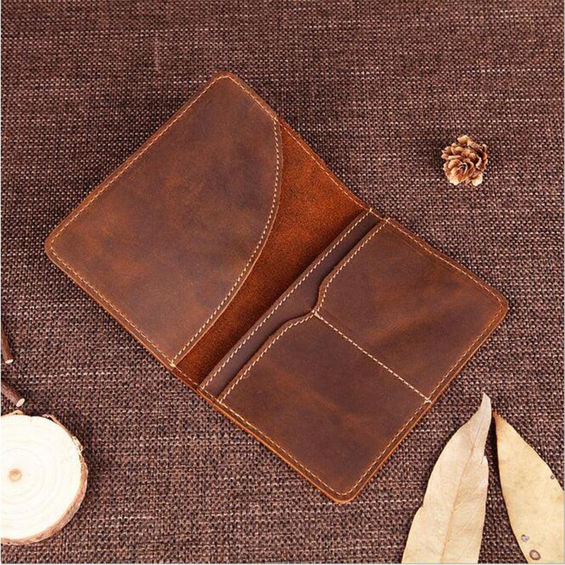 Priam Full-Grain Leather Passport Cover